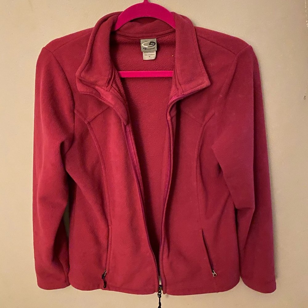Women's Fuchsia Pink Champion Jacket